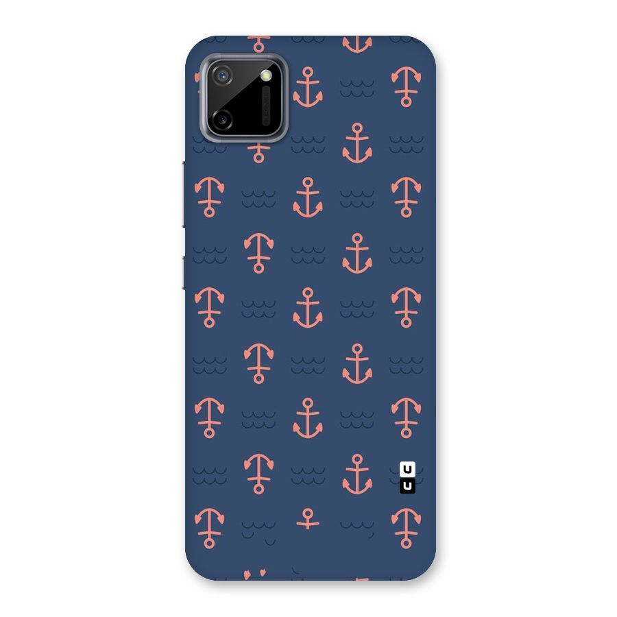 Anchor Sea Blue Back Case for Realme C11