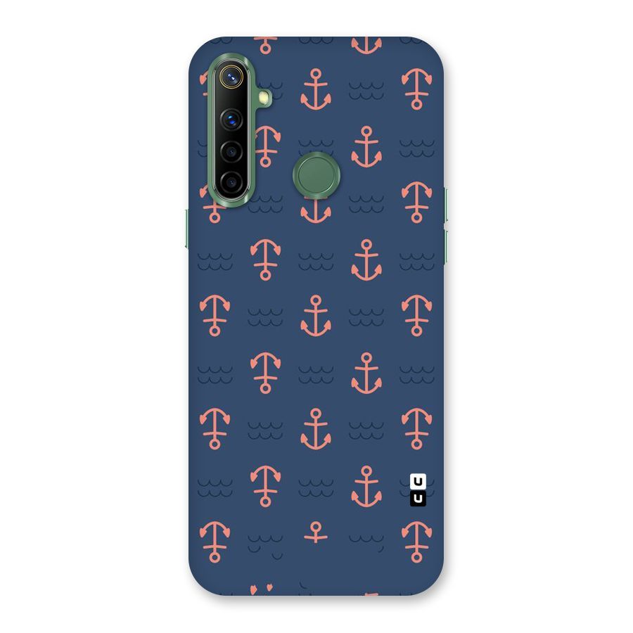 Anchor Sea Blue Back Case for Realme Narzo 10