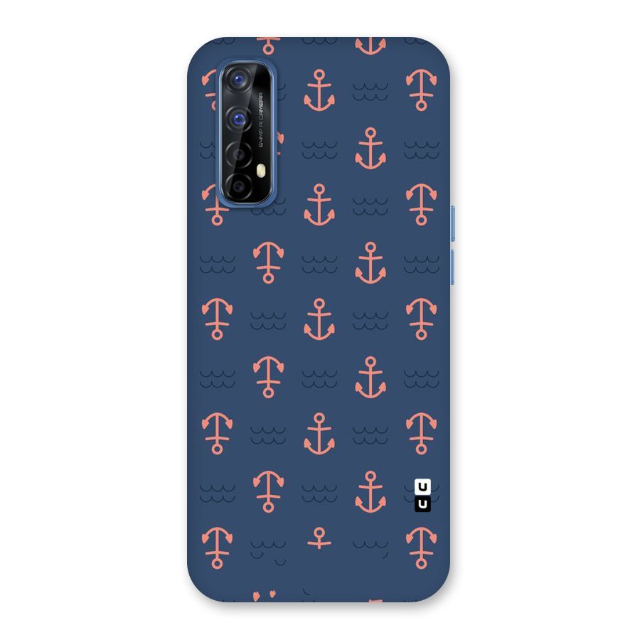 Anchor Sea Blue Back Case for Realme Narzo 20 Pro