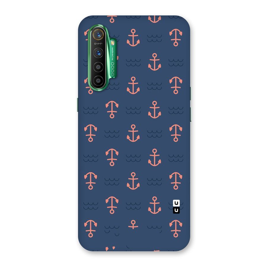 Anchor Sea Blue Back Case for Realme X2