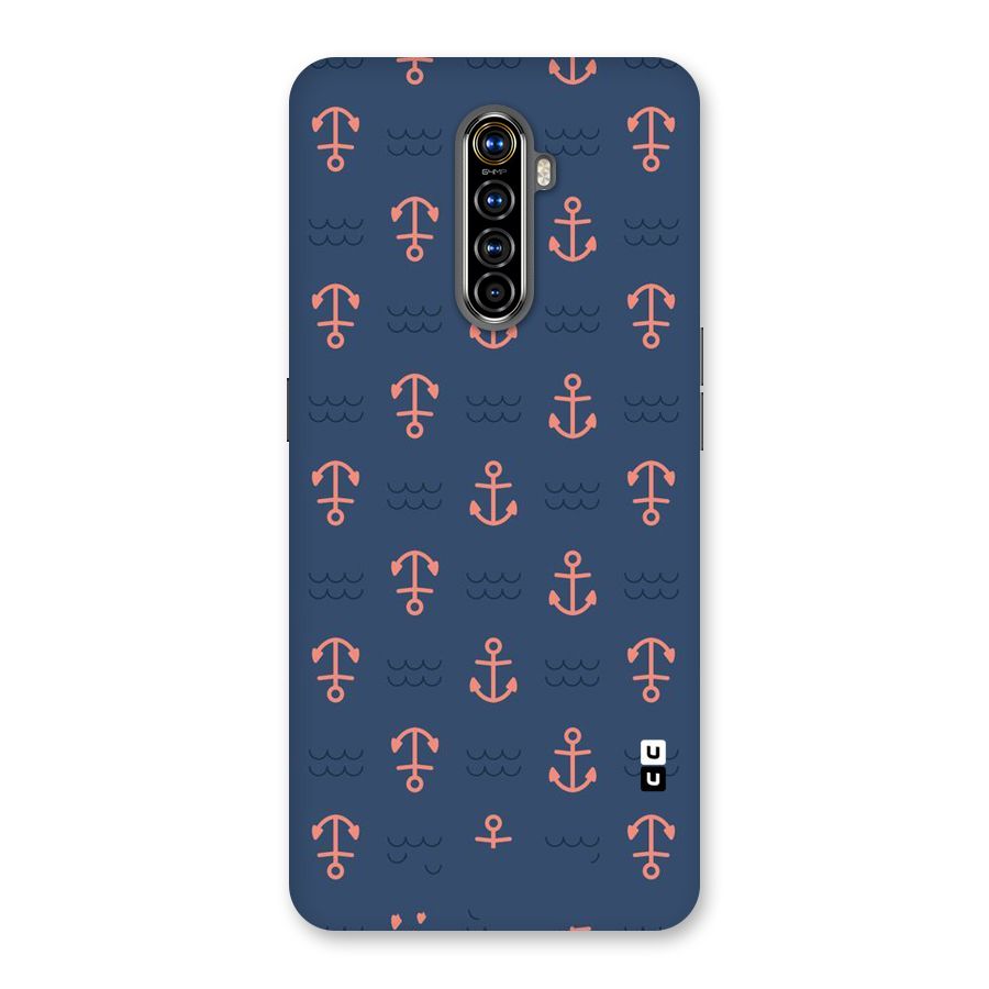 Anchor Sea Blue Back Case for Realme X2 Pro