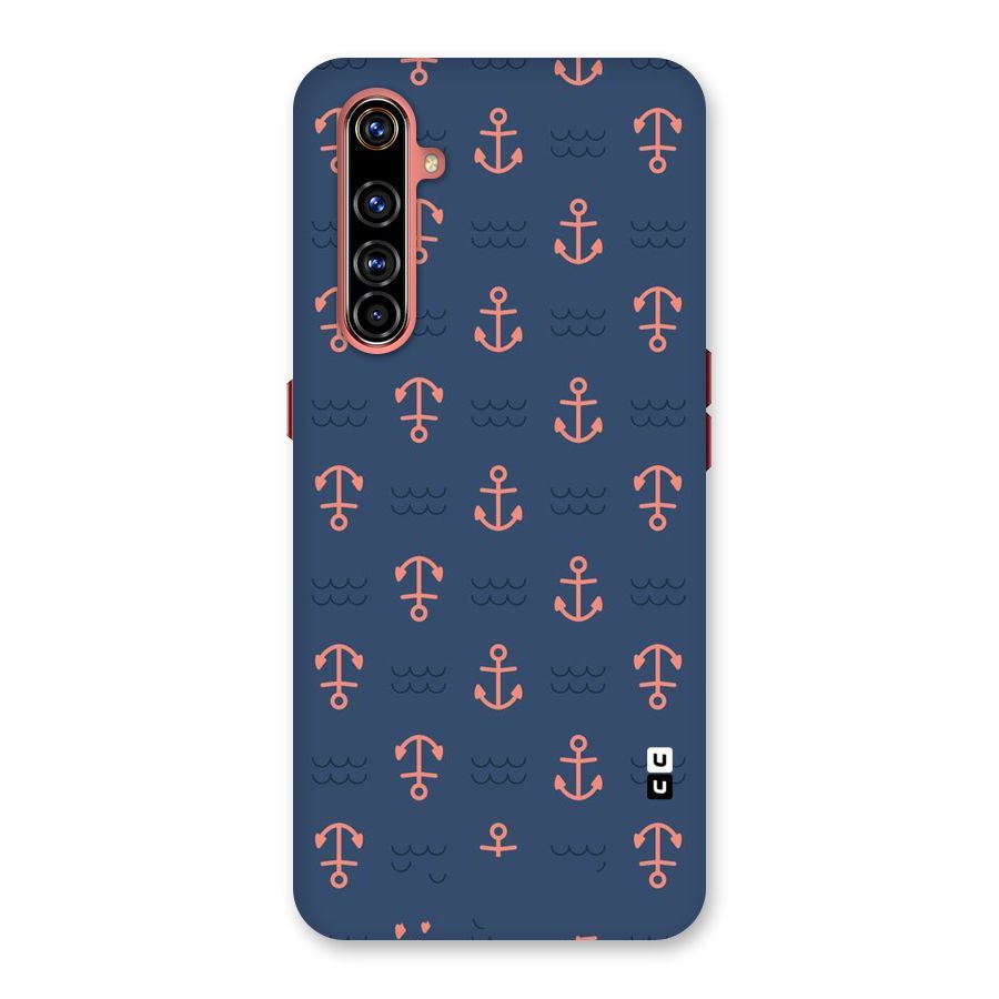 Anchor Sea Blue Back Case for Realme X50 Pro