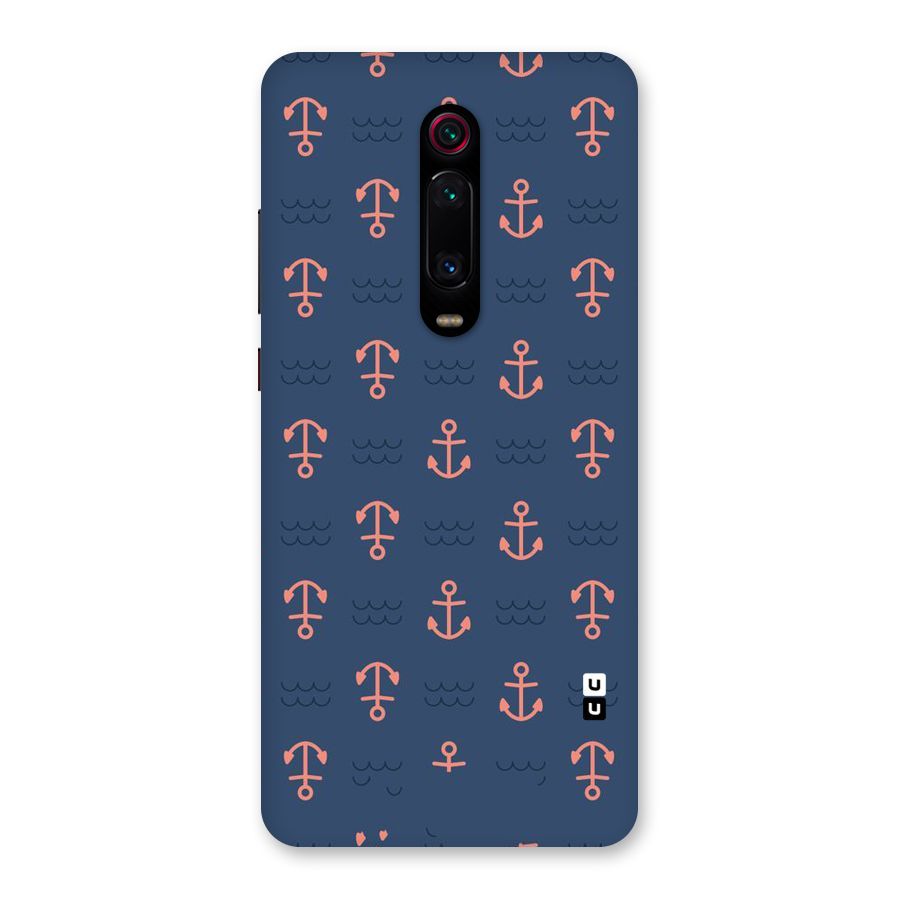 Anchor Sea Blue Back Case for Redmi K20