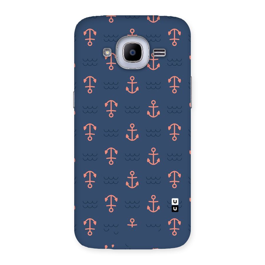 Anchor Sea Blue Back Case for Samsung Galaxy J2 2016