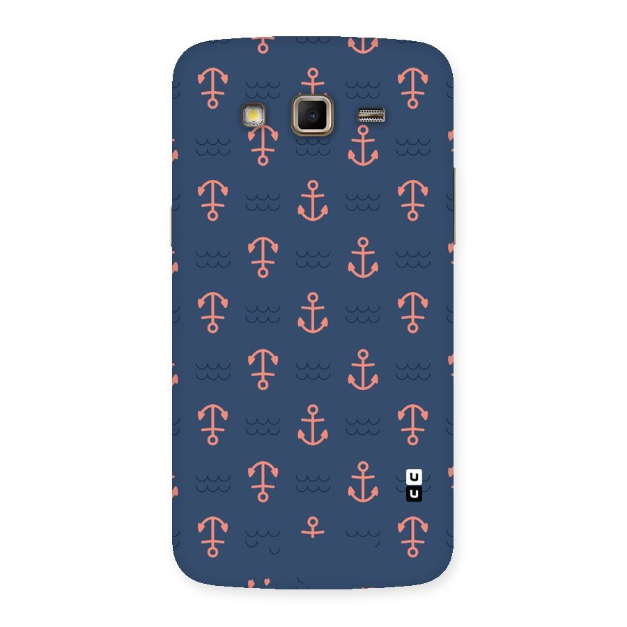 Anchor Sea Blue Back Case for Samsung Galaxy Grand 2