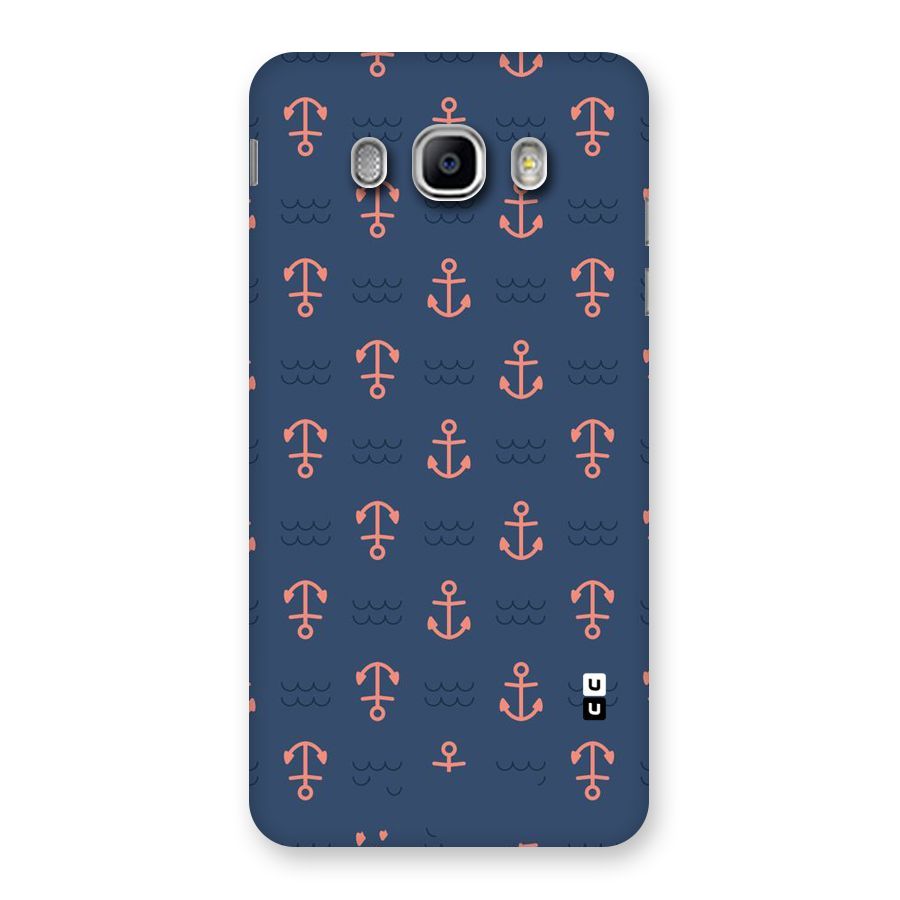Anchor Sea Blue Back Case for Samsung Galaxy J5 2016