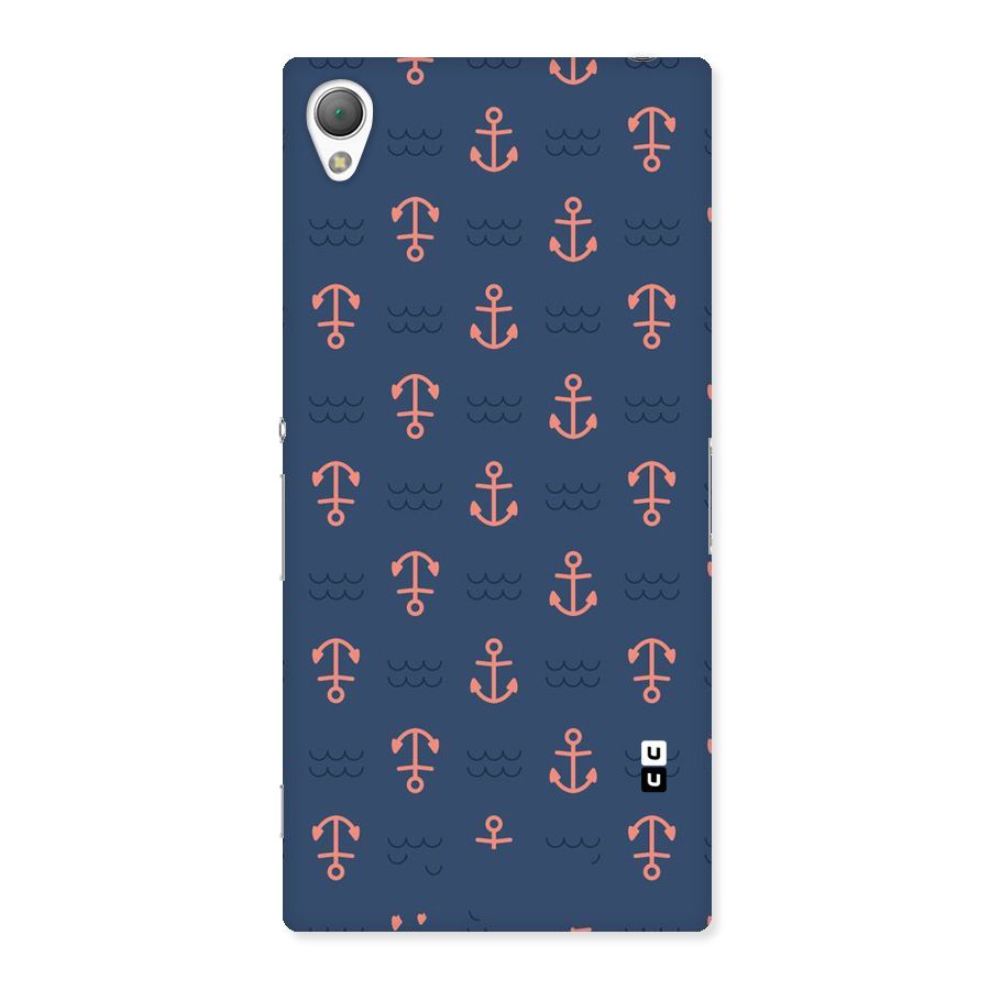 Anchor Sea Blue Back Case for Sony Xperia Z3