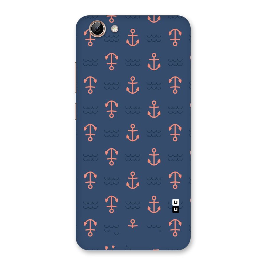 Anchor Sea Blue Back Case for Vivo Y71