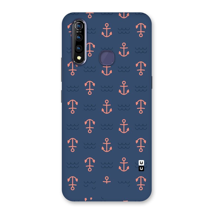 Anchor Sea Blue Back Case for Vivo Z1 Pro