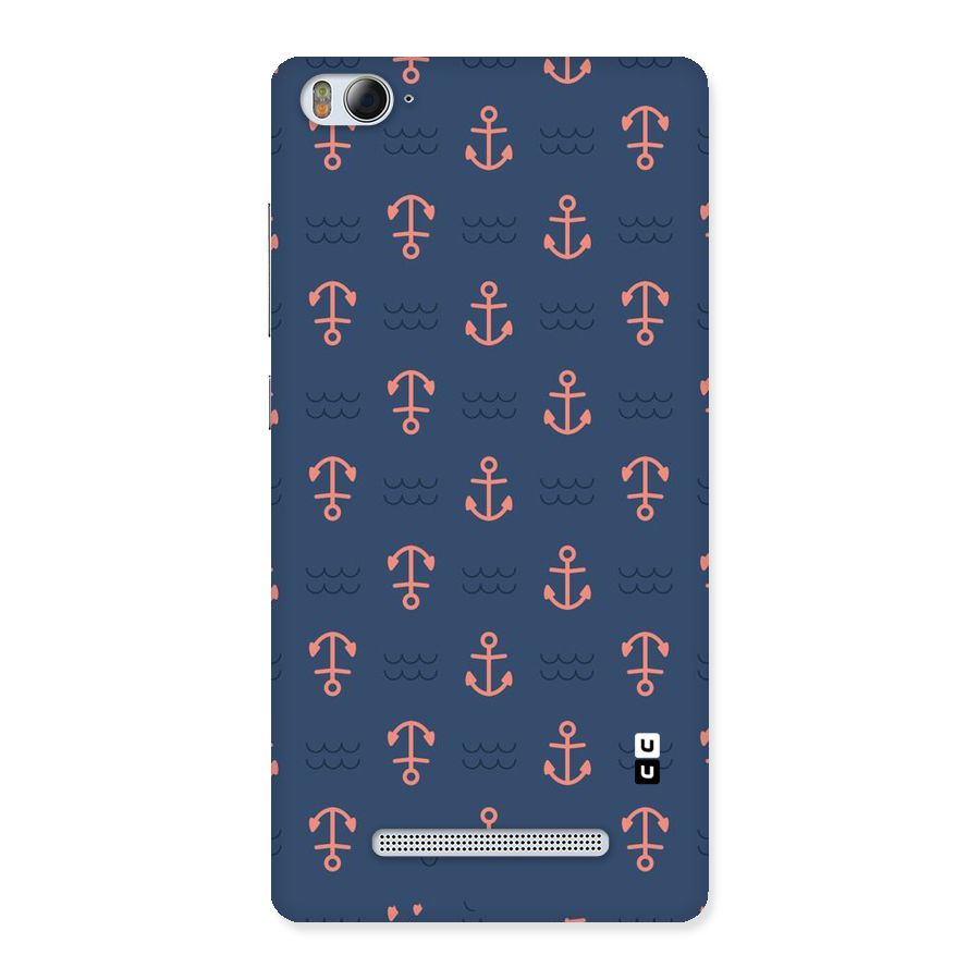 Anchor Sea Blue Back Case for Xiaomi Mi4i
