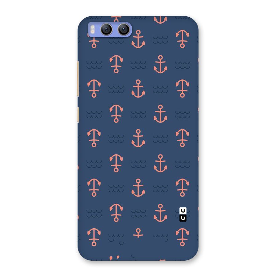 Anchor Sea Blue Back Case for Xiaomi Mi 6