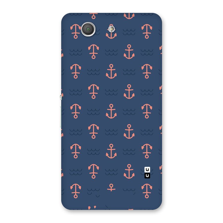 Anchor Sea Blue Back Case for Xperia Z3 Compact