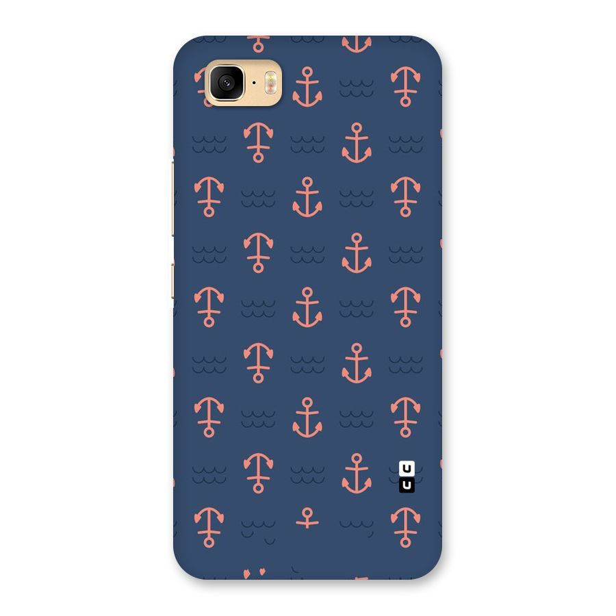 Anchor Sea Blue Back Case for Zenfone 3s Max