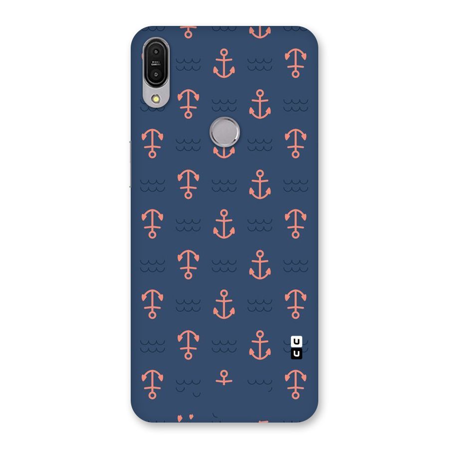 Anchor Sea Blue Back Case for Zenfone Max Pro M1