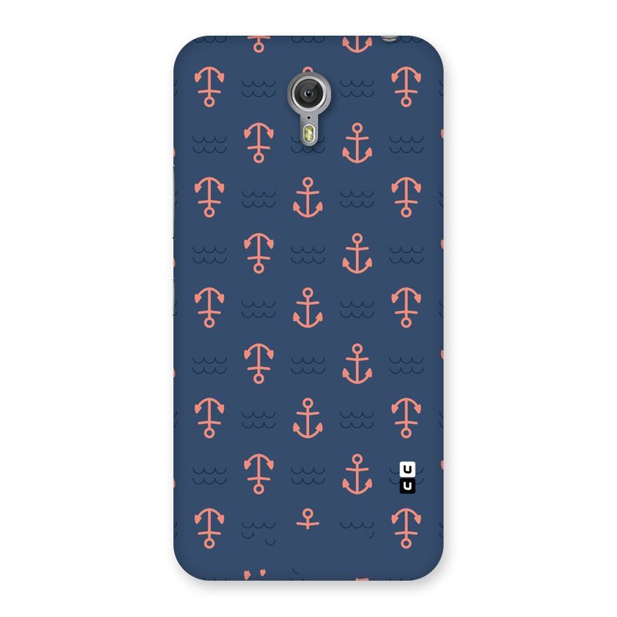Anchor Sea Blue Back Case for Zuk Z1