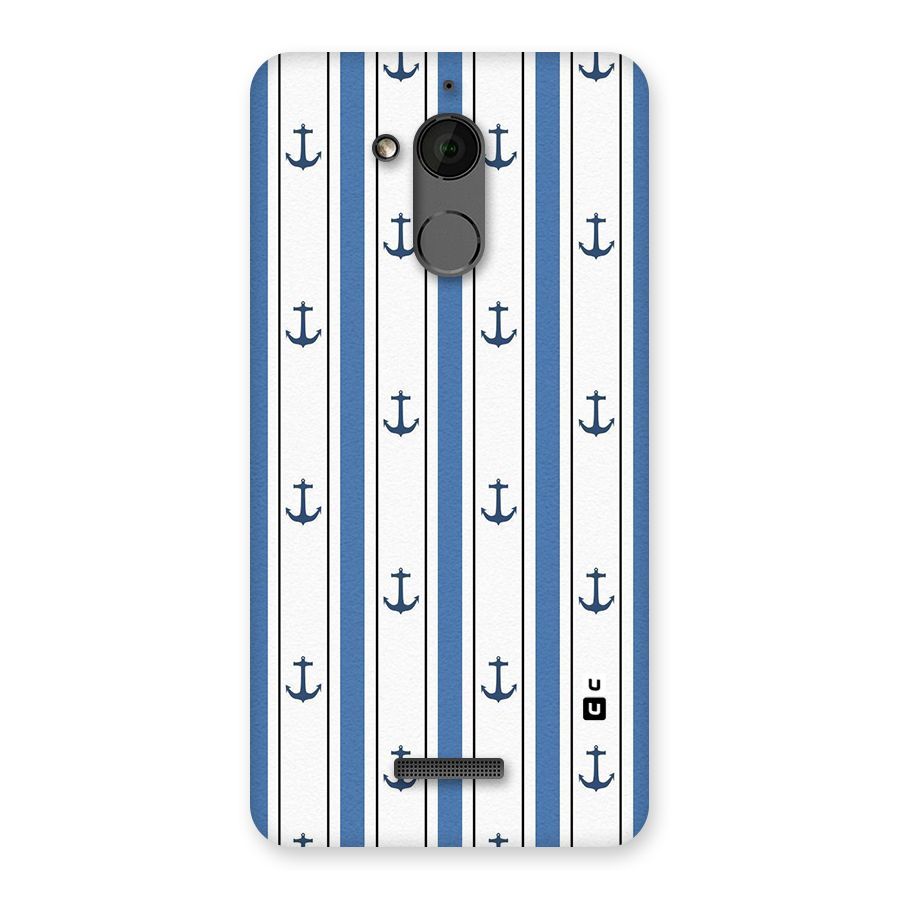 Anchor Stripe Lines Back Case for Coolpad Note 5