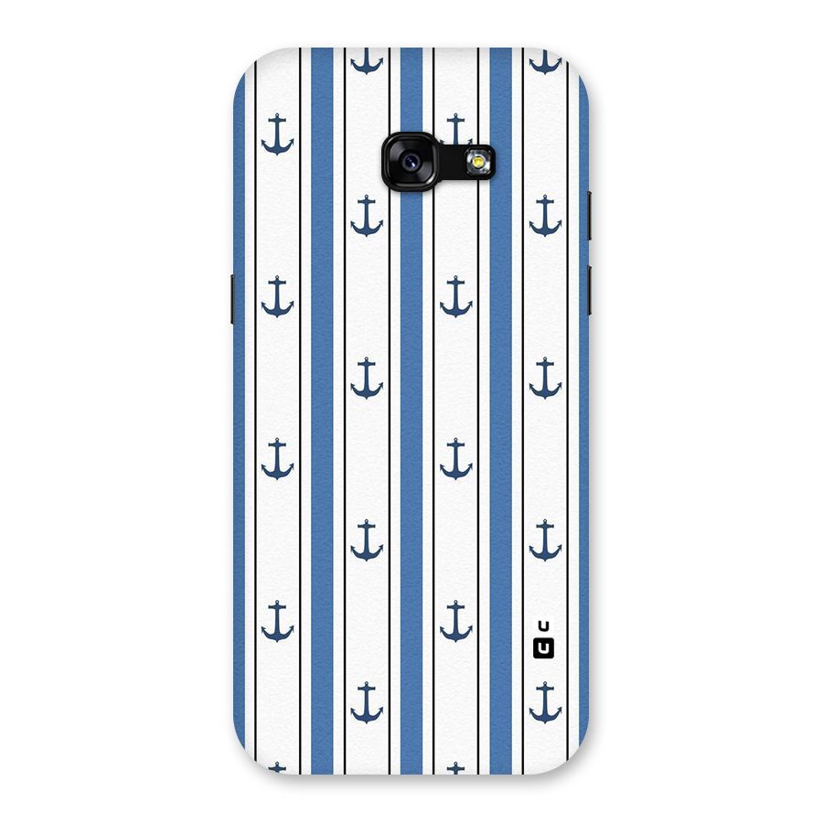 Anchor Stripe Lines Back Case for Galaxy A5 2017