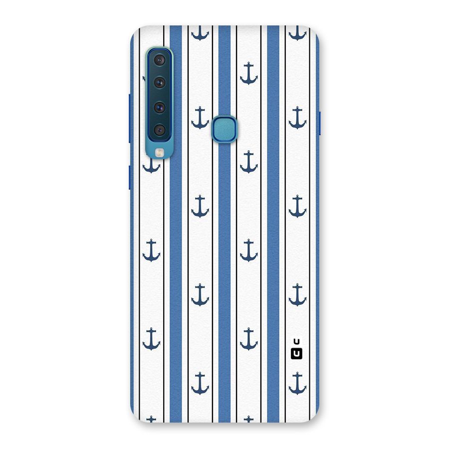 Anchor Stripe Lines Back Case for Galaxy A9 (2018)