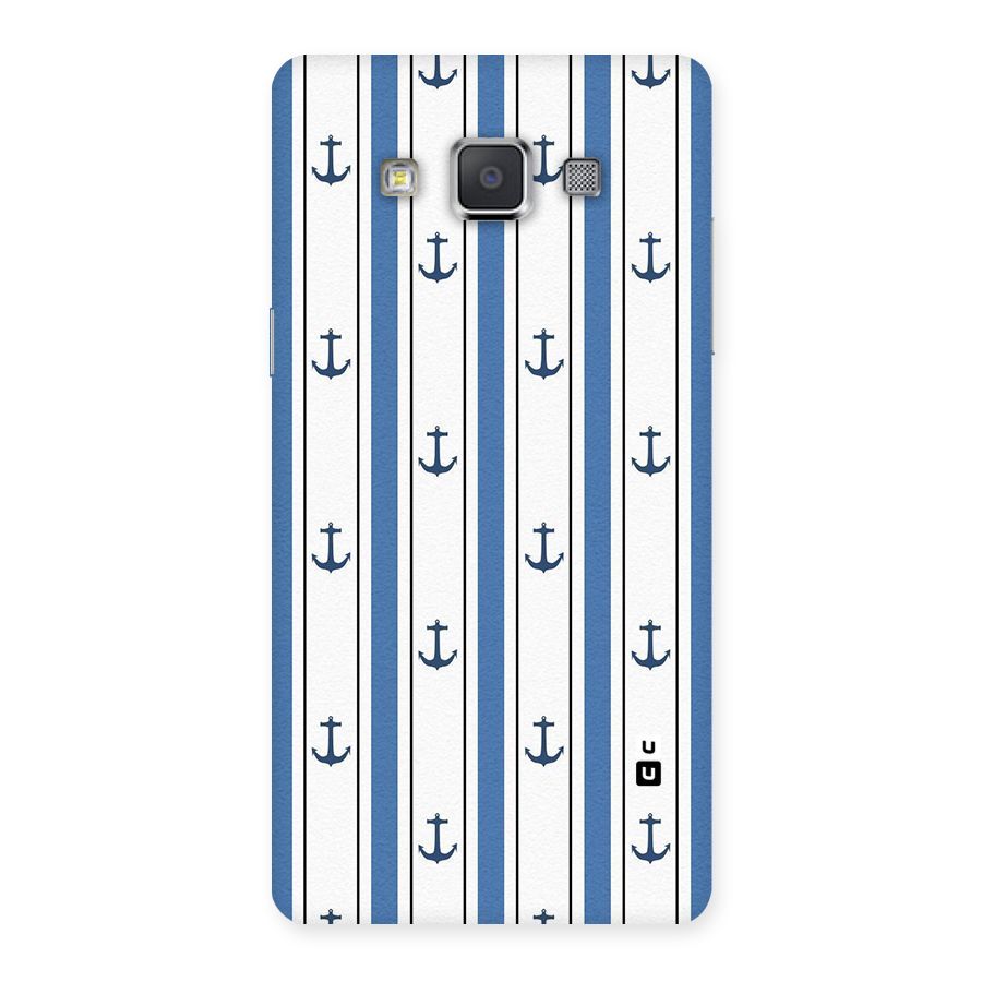 Anchor Stripe Lines Back Case for Galaxy Grand Max