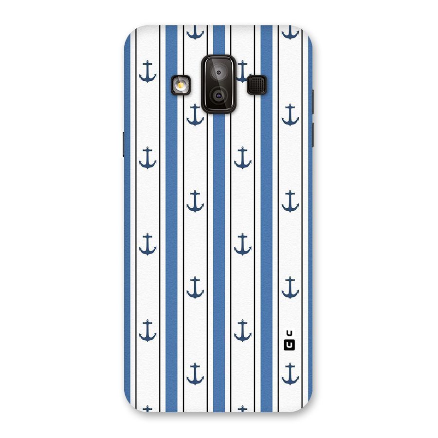 Anchor Stripe Lines Back Case for Galaxy J7 Duo
