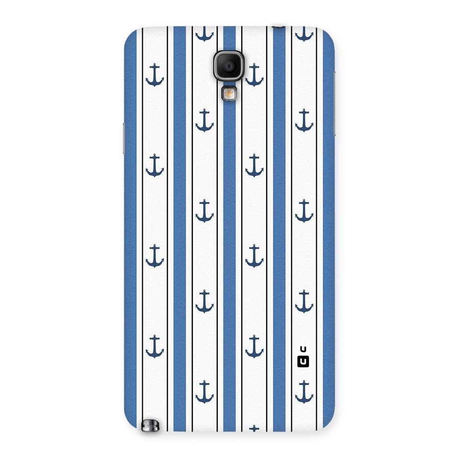 Anchor Stripe Lines Back Case for Galaxy Note 3 Neo