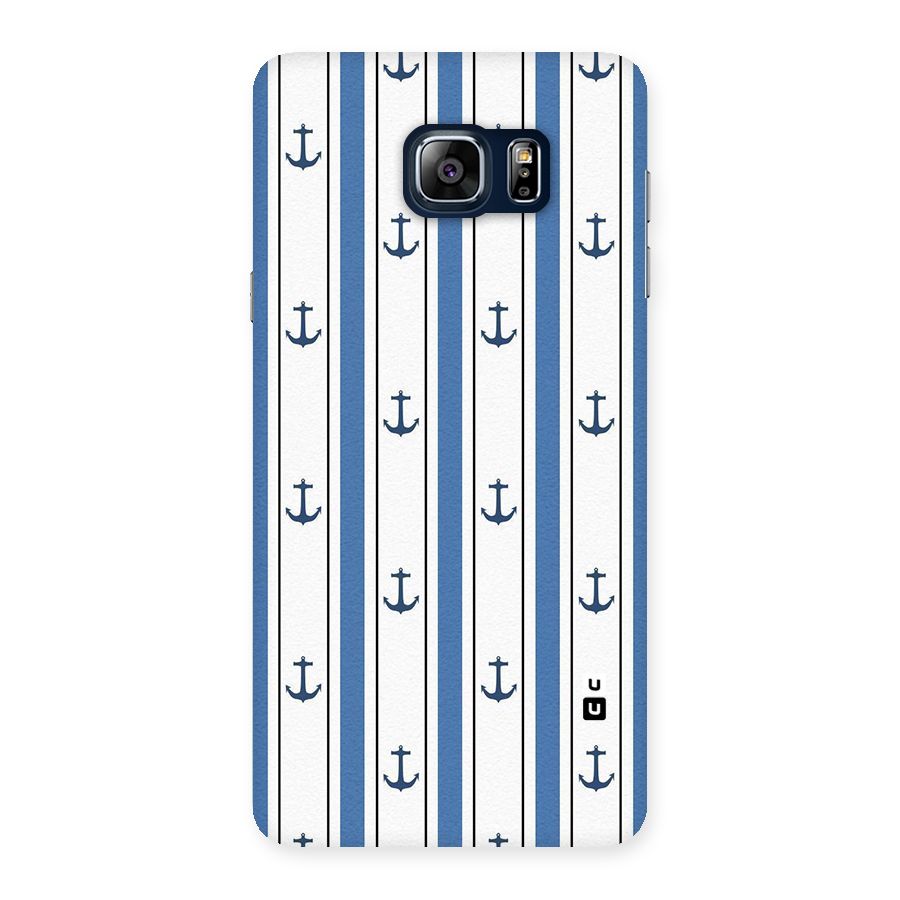 Anchor Stripe Lines Back Case for Galaxy Note 5