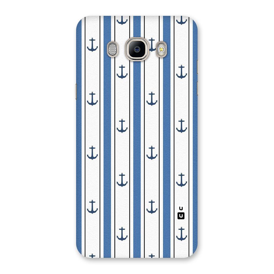 Anchor Stripe Lines Back Case for Galaxy On8