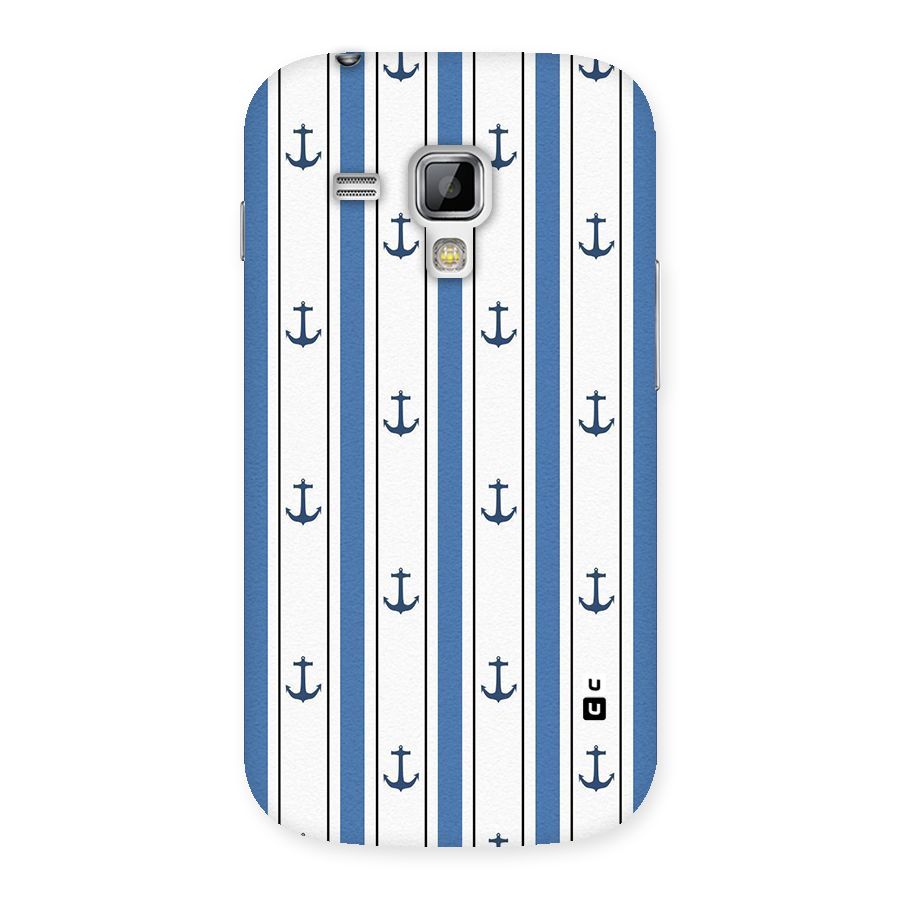Anchor Stripe Lines Back Case for Galaxy S Duos
