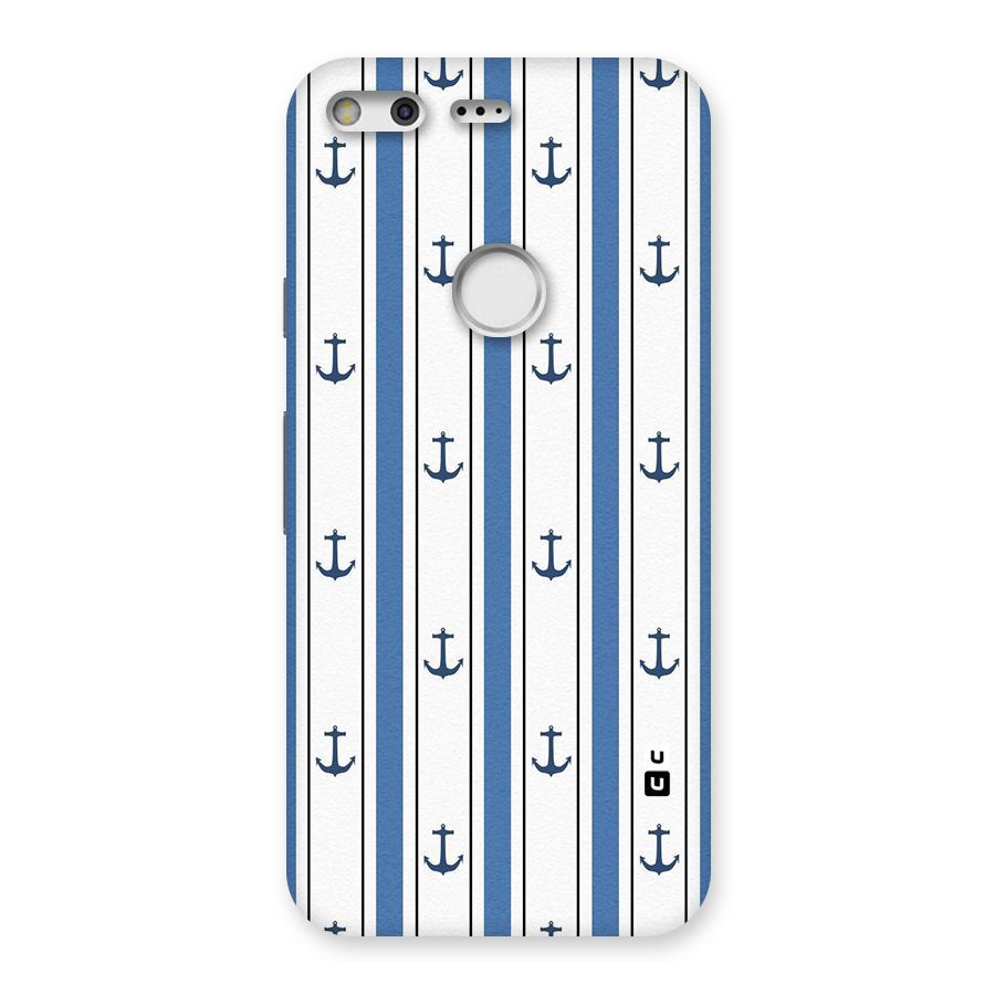 Anchor Stripe Lines Back Case for Google Pixel