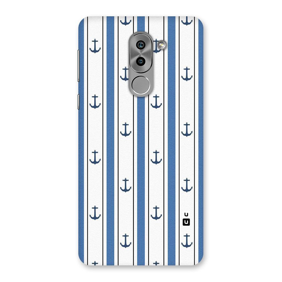 Anchor Stripe Lines Back Case for Honor 6X