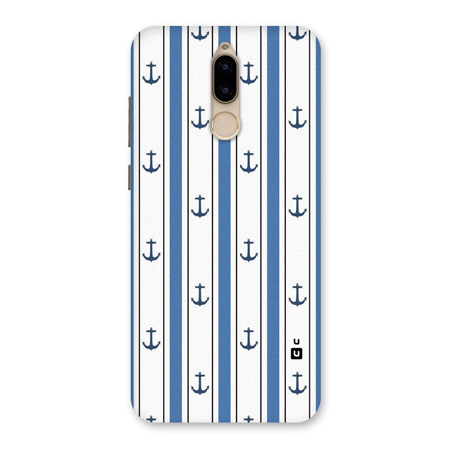 Anchor Stripe Lines Back Case for Honor 9i