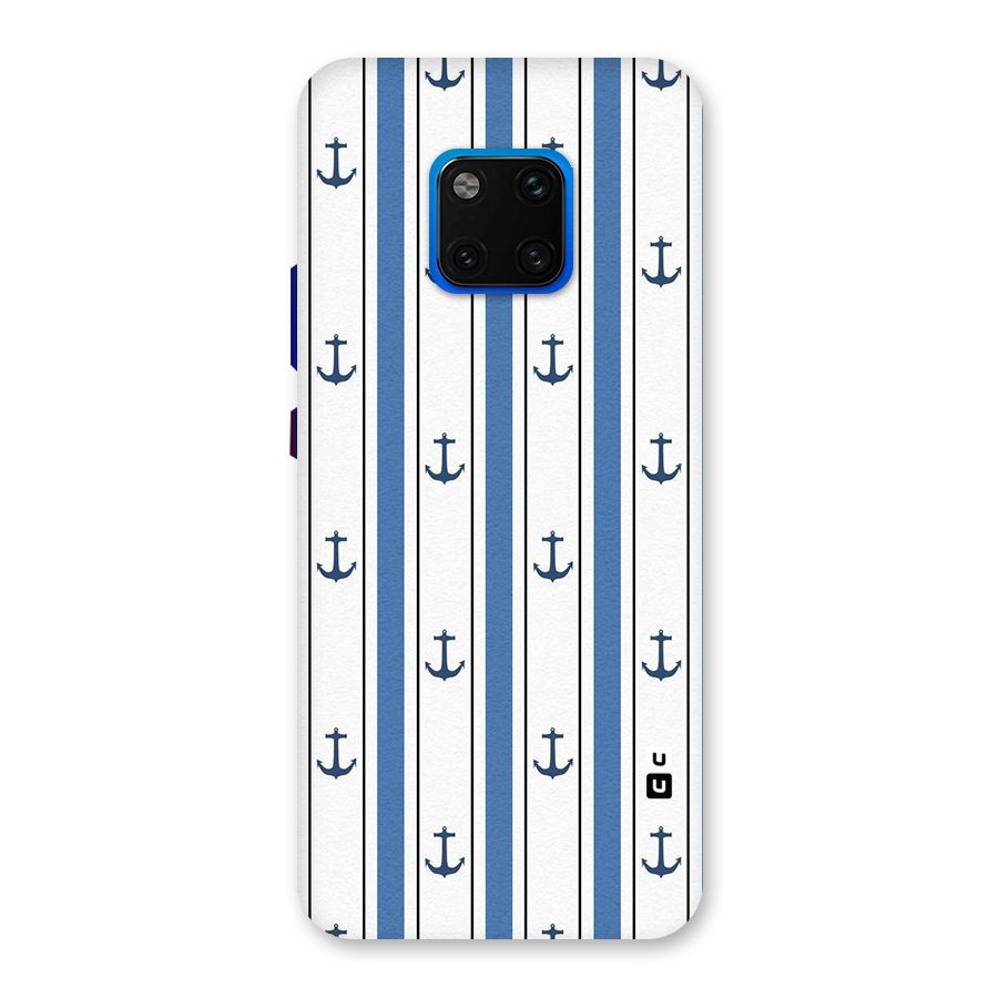 Anchor Stripe Lines Back Case for Huawei Mate 20 Pro