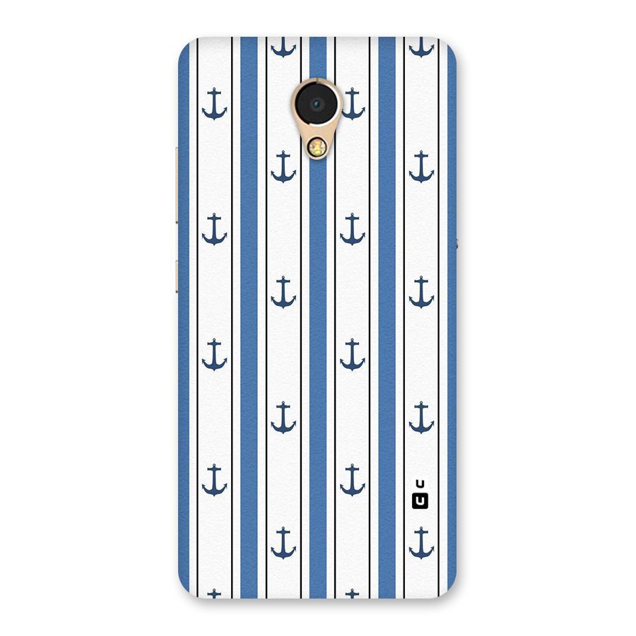 Anchor Stripe Lines Back Case for Lenovo P2