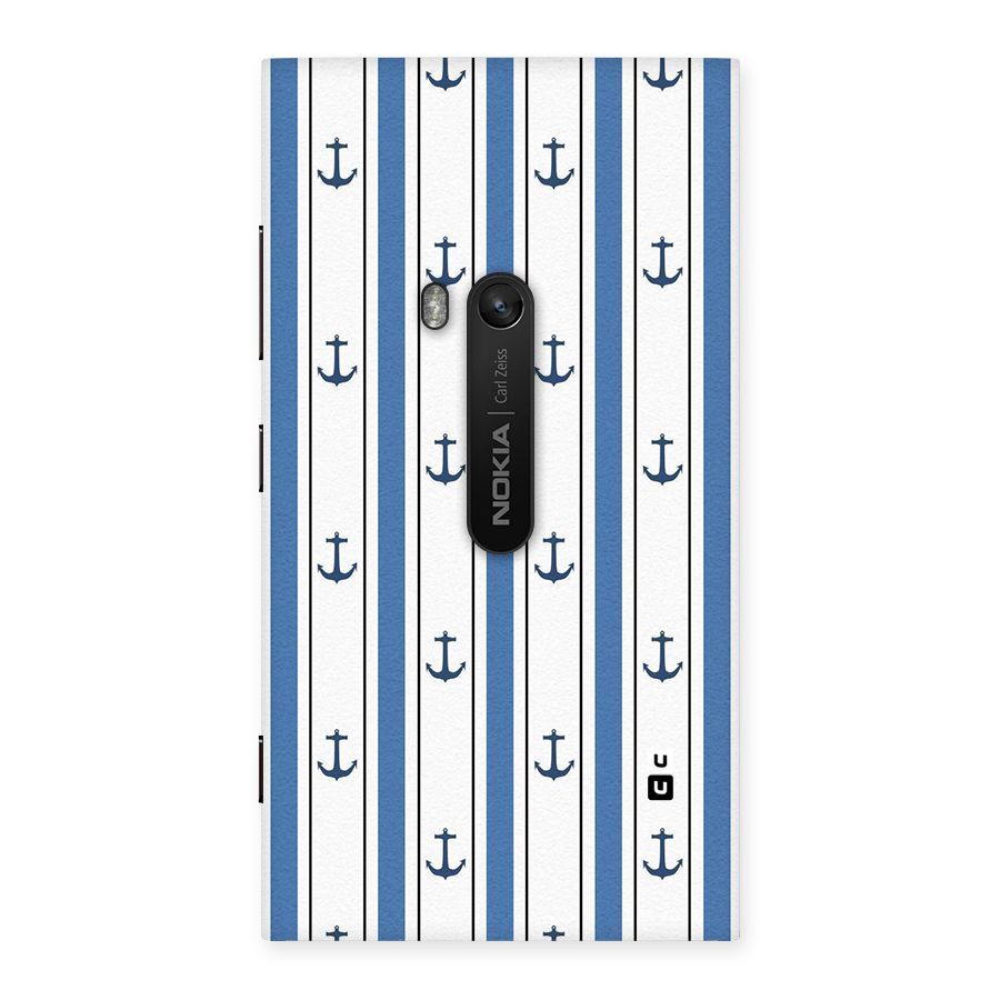 Anchor Stripe Lines Back Case for Lumia 920