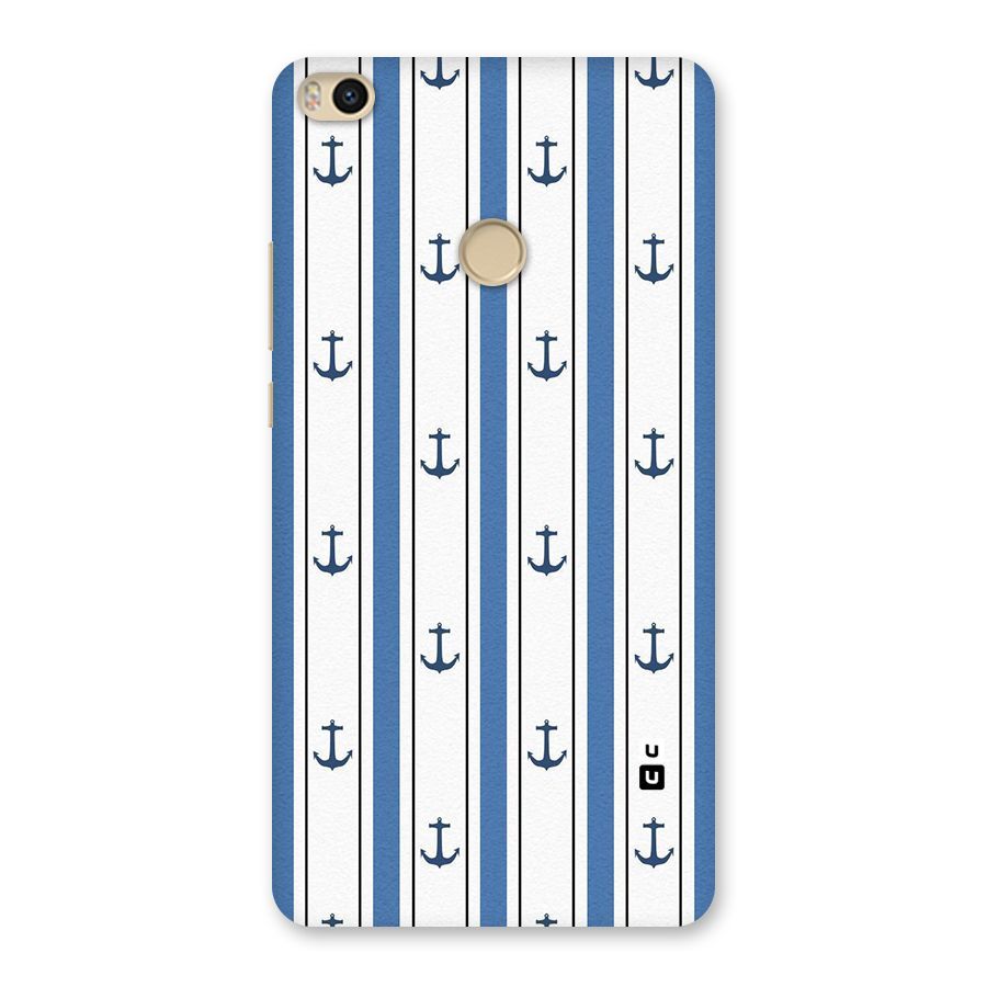 Anchor Stripe Lines Back Case for Mi Max 2