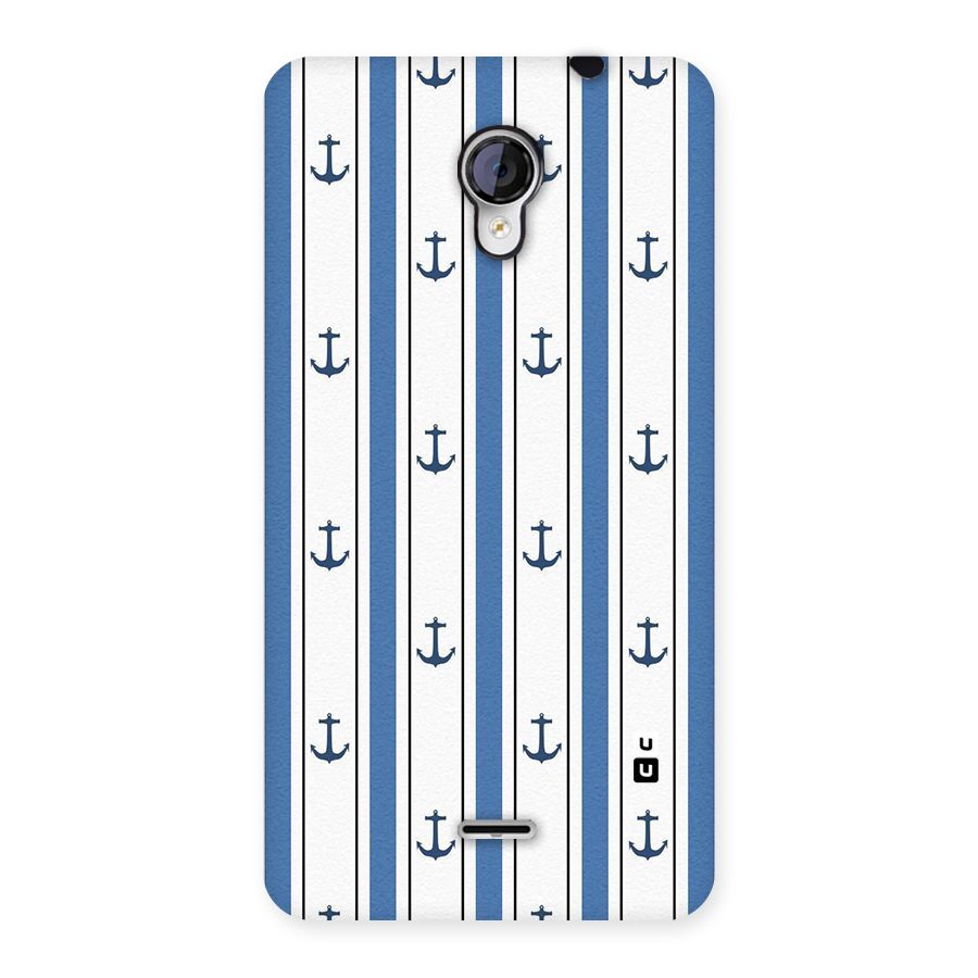 Anchor Stripe Lines Back Case for Micromax Unite 2 A106