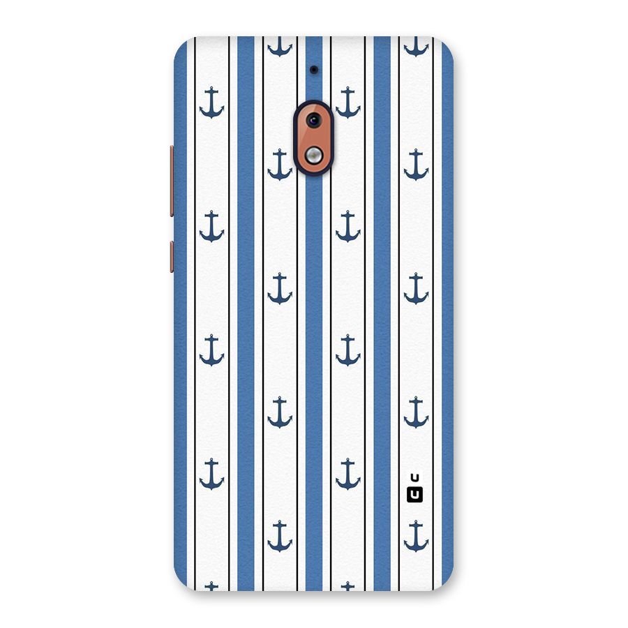 Anchor Stripe Lines Back Case for Nokia 2.1