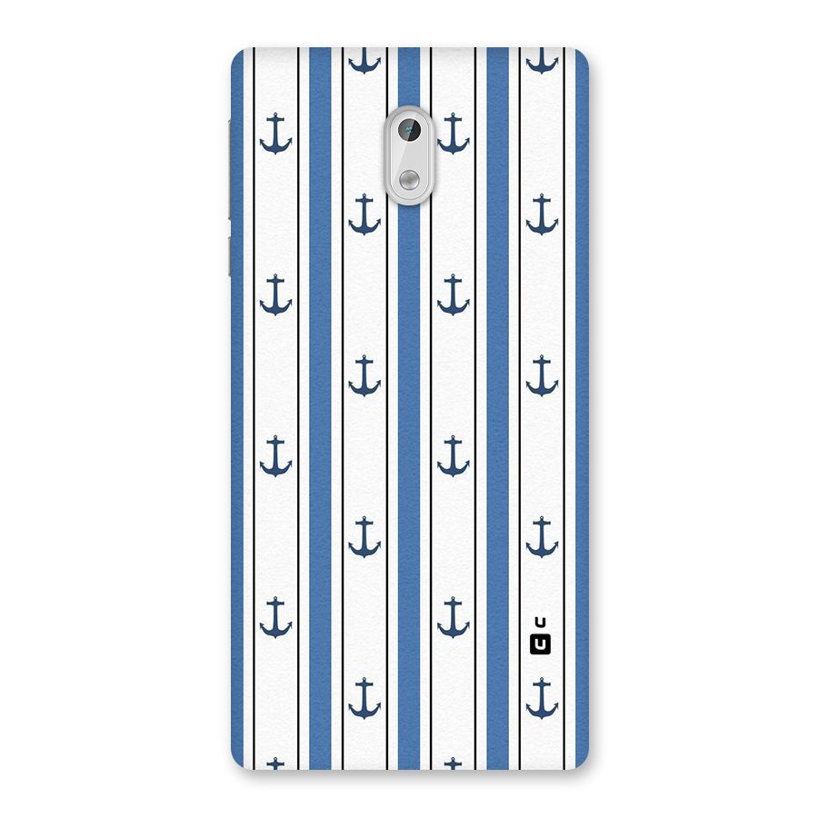 Anchor Stripe Lines Back Case for Nokia 3