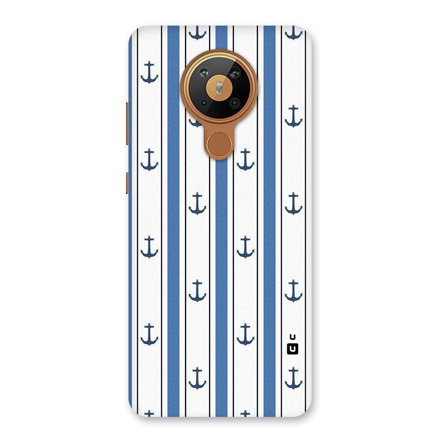 Anchor Stripe Lines Back Case for Nokia 5.3