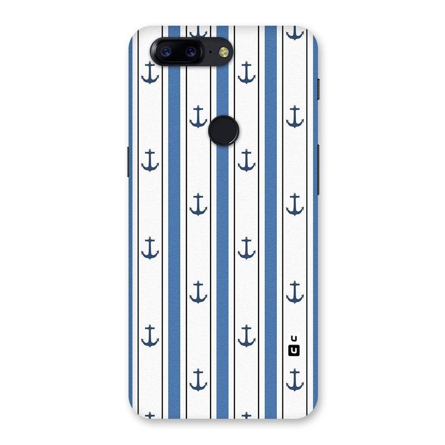 Anchor Stripe Lines Back Case for OnePlus 5T