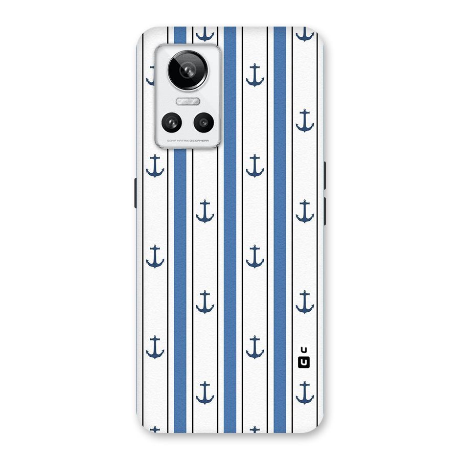 Anchor Stripe Lines Back Case for Realme GT Neo 3