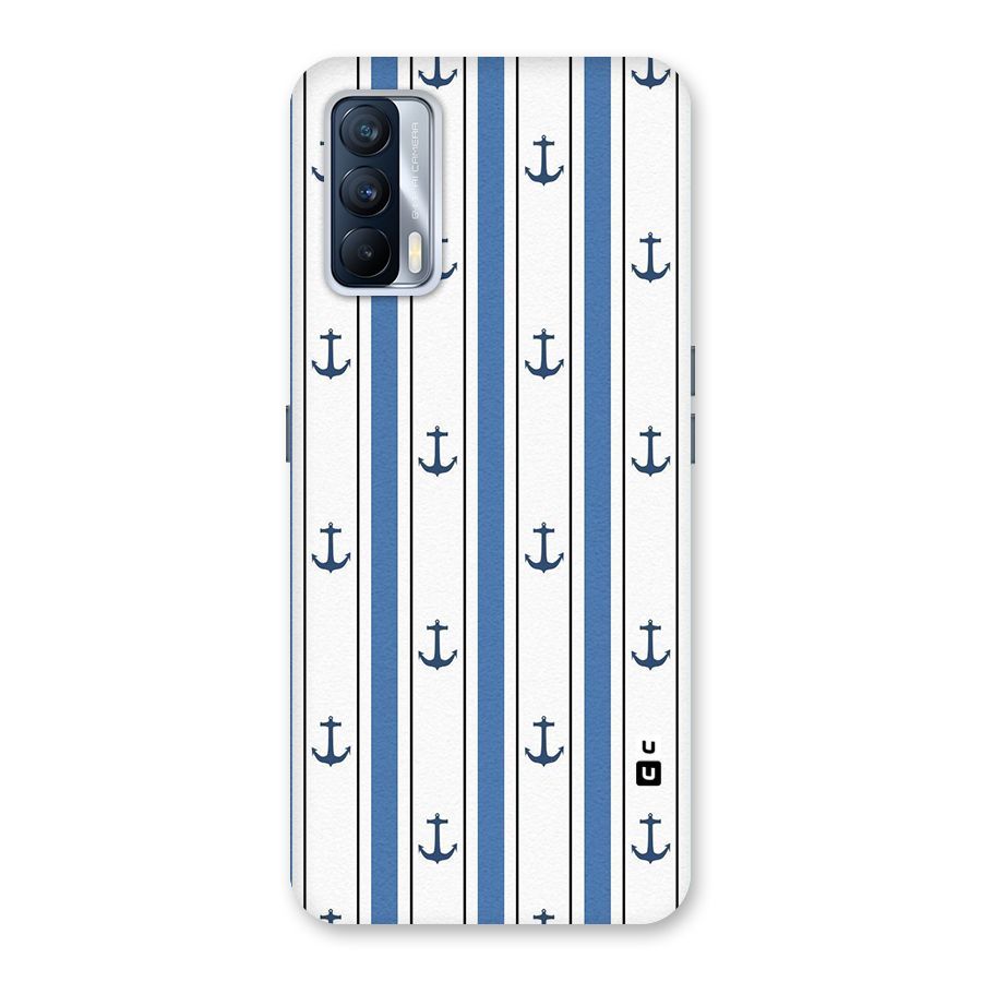 Anchor Stripe Lines Back Case for Realme X7