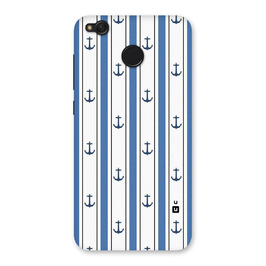 Anchor Stripe Lines Back Case for Redmi 4