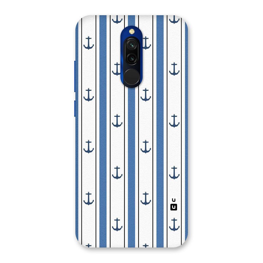 Anchor Stripe Lines Back Case for Redmi 8