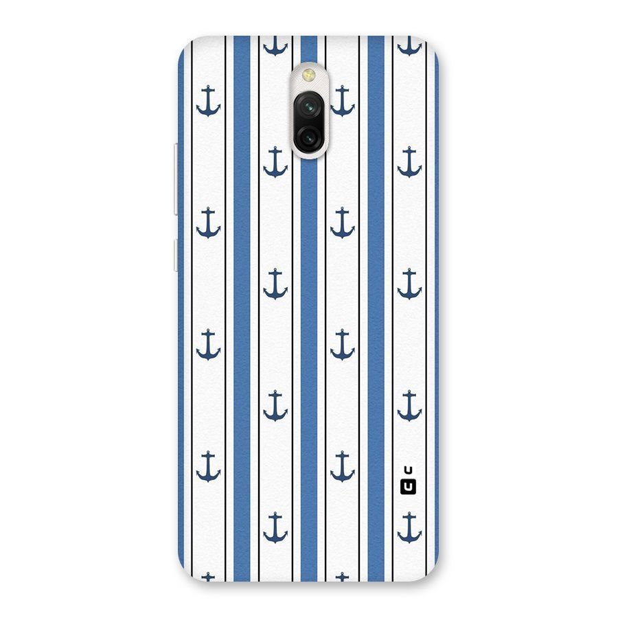 Anchor Stripe Lines Back Case for Redmi 8A Dual
