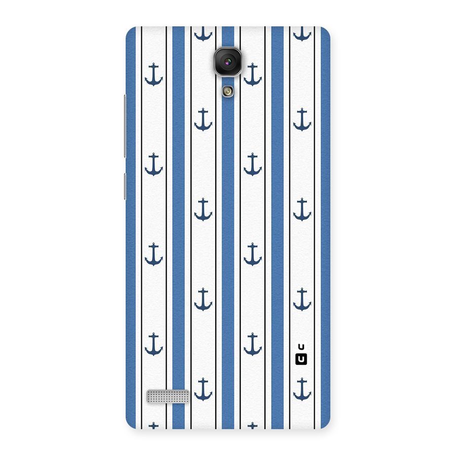 Anchor Stripe Lines Back Case for Redmi Note Prime
