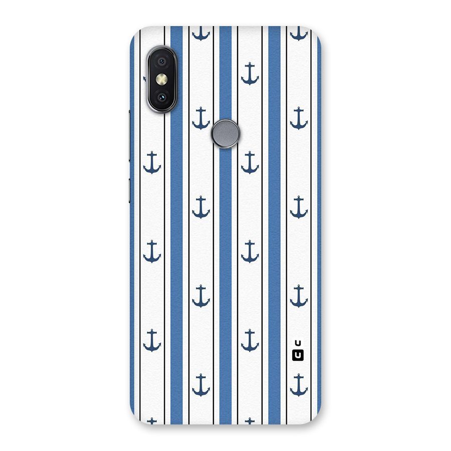 Anchor Stripe Lines Back Case for Redmi Y2