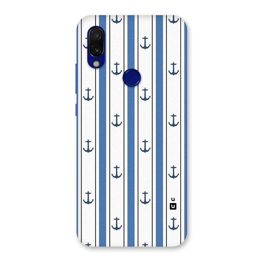 Anchor Stripe Lines Back Case for Redmi Y3