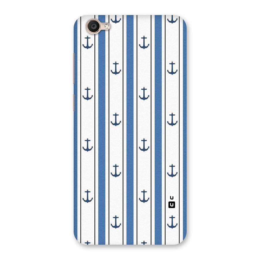 Anchor Stripe Lines Back Case for Vivo Y55L