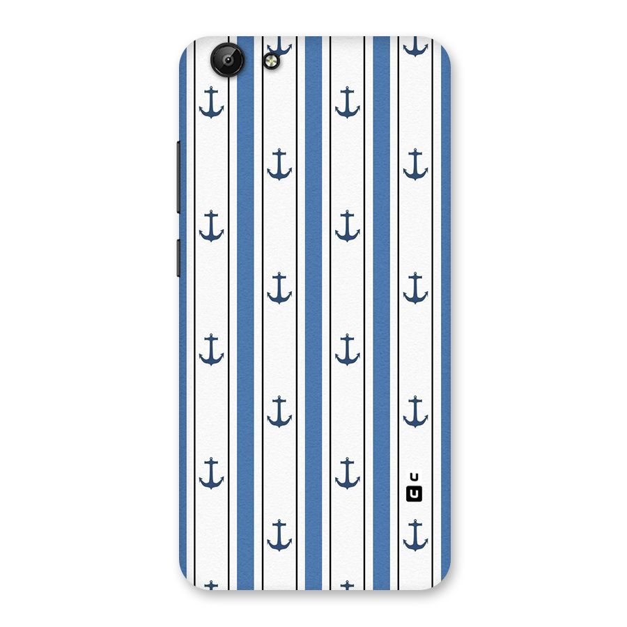 Anchor Stripe Lines Back Case for Vivo Y69